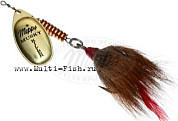 Блесна вращающаяся MEPPS Musky Killer №5, 15гр., цвет OR блистер