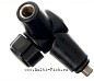 Переходник угловой с замком CARP PRO Angle Lock black mini