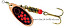 Блесна вращающаяся MEPPS Black Fury Orange №0, 2гр., цвет CU