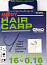 Поводки готовые MIDDY Match Hair HTN №18, 0.16мм, 30см, 6шт.