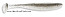 Приманка DAIWA TOURNAMENT D`FIN 75мм.,RAINBOW SHAD