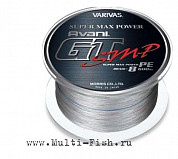 Шнур плетеный VARIVAS PE Avani GT SMP 600м, 0,37мм, #5, 80lb, 36,6кг