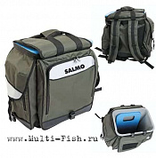 Ящик-рюкзак рыболовный зимний Salmo 61 (из 3-х частей) 30х38х38см