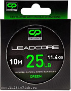 Лидкор CARP PRO Delight зеленый 10м, 25lb