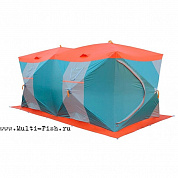 Палатка для зимней рыбалки Митек "Нельма Куб 4" Люкс ПРОФИ