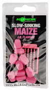 Имитационная приманка KORDA Slow Sinking Maize IB Pink медленно тонущая 10шт.