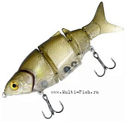 Воблер HERAKLES REAL Shad 105 (Ghost Ayu) составной swim bait,тонущий 25гр, до1,5м