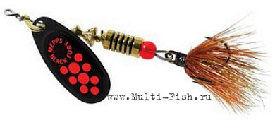 Блесна вращающаяся MEPPS Black Fury Mouche Orange №3, 6,5гр., цвет NR