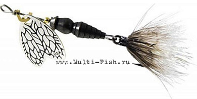 Блесна вращающаяся MEPPS Bug №1, 4гр., цвет dragon