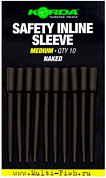 Конус силиконовый KORDA Safety Inline Sleeve без покрытия 10шт., размер M
