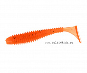 Виброхвост FLAGMAN Mystic Fish Fat 2" #102 Orange 5см 10шт