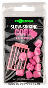Имитационная приманка KORDA Slow Sinking Corn IB Pink медленно тонущая 12шт.