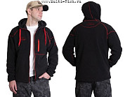 Куртка флисовая Alaskan BlackWater, цвет черный, размер L, с капюшоном