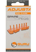 Поводочница GURU Adjustable Rig Case Spare Peg Orange