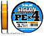 Леска плетеная SUNLINE SIGLON PEх4 150м, 0,165мм, 7,7кг, #1, 16LB Orange