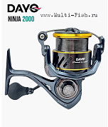 Катушка безынерционная DAYO NINJA 4000, 5,2:1, подш 5+1