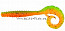 Твистер FLAGMAN TT-Grub 2,5'' #0215 Orange Chartreuse