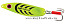 Блесна колеблющаяся MEPPS Syclops Fluo №0, 8гр., цвет chartreuse