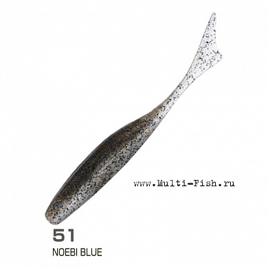 Слаг OWNER JR Minnow JRM-88 3,5" #51 Noebi Blue 8,8см, 8шт.