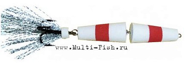 Приманка джиговая ФЛАЖОК 120 бел./крас./бел.