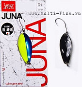 Блесна колеблющаяся Lucky John JUNA длин.30мм/02,5г 021