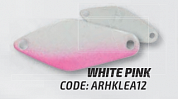 Блесна колеблющееся LEAF 0,9g (White Pink)