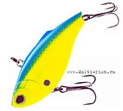 Воблер тонущий Duel HARDCORE FLASHI’N VIBE 65S R1368BCL 65мм, 20гр., 12м