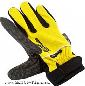 Перчатка защитная Lindy Fish Handling Glove Med-Right (на правую руку) желтая, размер S/M AC961