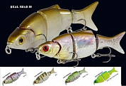 Воблер HERAKLES REAL Shad 105 (Fire Tiger) составной swim bait,тонущий 25гр, до1,5м