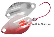 Блесна колеблющаяся HERAKLES RUCK SPOON 2гр., Silver/Red