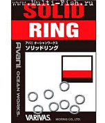 Паянные кольца Varivas SOLID RING AH17 4мм, 55lb, 10шт.