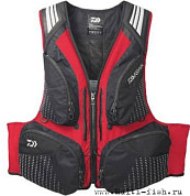 Жилет DAIWA DF-3623 RED M цвет красный, размер 48