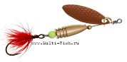 Блесна FLAGMAN Wasp 1,7г лепесток медь красная муха