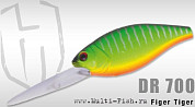 Воблер HERAKLES DR 700 (Fire Tiger) crankbait, плавающий, 38,5гр/86мм, до 7,0м