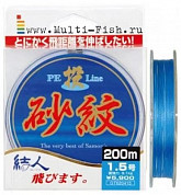 Шнур плетеный PE GOSEN SAMON PE 0.6, 200м, 0,128мм, 4,2 кг, цветной