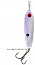 Блесна колеблющаяся Pradco War Eagle Jiggin Spoon Purple Shad 1/2oz, 14,18гр. WE12JS329 