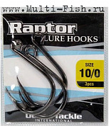 Крючки OTI Raptor Lure Hooks №10/0 OTI-5106-10