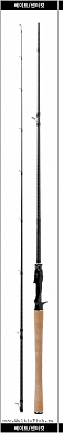 Спиннинг JS COMPANY BIXOD B1 BC712H ver.2021(3/8-2 oz) 14-25 lb, 2,16м., тест 10,5-56 гр., строй Fast, тубус