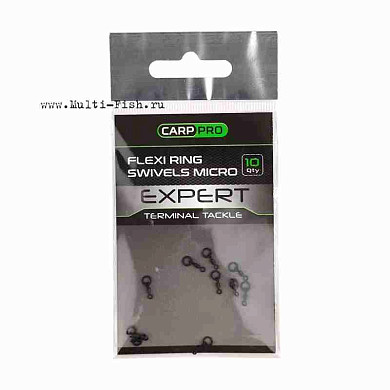 Вертлюг CARP PRO с запаянным кольцом Micro 10шт