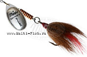 Блесна вращающаяся MEPPS Musky Killer №5, 15гр., цвет AG блистер