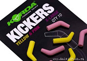 Лентяйка KORDA Kickers Yellow/Pink для крючка размер ХL