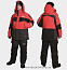 Костюм зимний Alaskan NewPolar 2.0 красный/серый/черный, размер XXXLK (куртка+полукомбинезон)