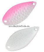 Блесна колеблющаяся HERAKLES SPIKE 1гр., White Pink