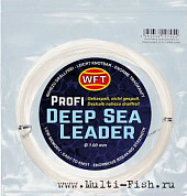 Поводковый материал WFT KG DEEP SEA LEADER 50м, 1мм, 72кг Clear
