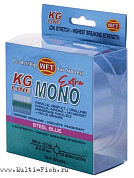 Леска монофильная WFT KG MONO EXTRA Steel Blue 300м, 0,40мм, 14,8кг
