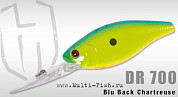Воблер HERAKLES DR 700 (Blue Back Chartreuse)  crankbait, плавающий, 38,5гр/86мм, до 7,0м