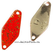 Блесна колеблющаяся HERAKLES LEAF 0,9гр., Electric Orange