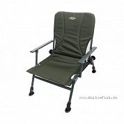 Кресло карповое Carp Pro Компакт с подлокотниками и регулировкой наклона спинки 