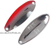 Блесна колеблющаяся HERAKLES LDS 3,6гр., Silver Red