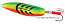 Блесна колеблющаяся MEPPS Syclops Fluo №00, 5гр., цвет tiger